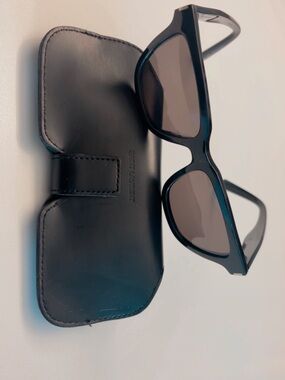 Saint Laurent Cat-Eye Black Sunglass